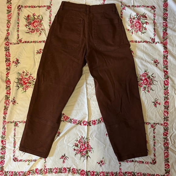 Everlane Utility Barrel Pant, in Rosewood sz 0 - Picture 2 of 7
